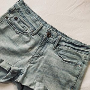 Levi's Low Rise Denim Shorts